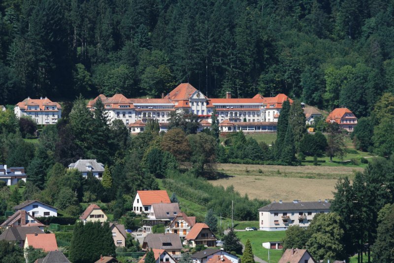 Schirmeck - lancien sanatorium, aujourdhui, un centre mdical spcialis