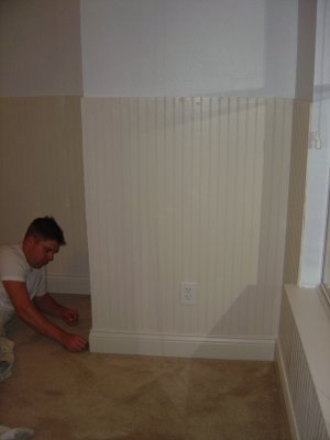 Finishing the base board