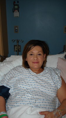 Arrived at the hospital...8AM