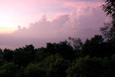 Thunderstorm at Sunrise