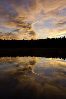 Pre-dawn at Russel Pond