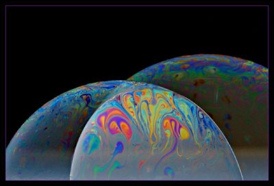 Psychedelic soap bubbles (Challenge: Bubbles)