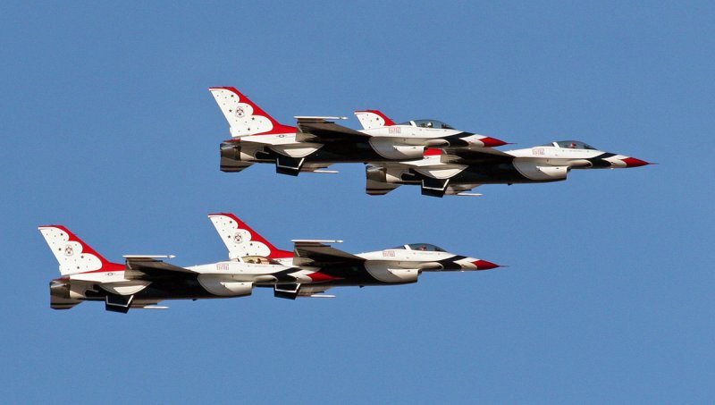 Thunderbird formation.