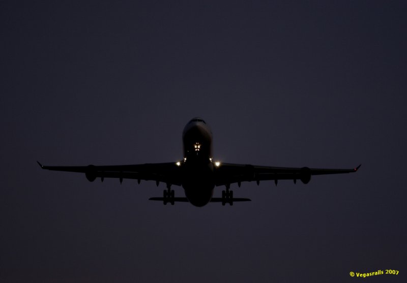 Night approach