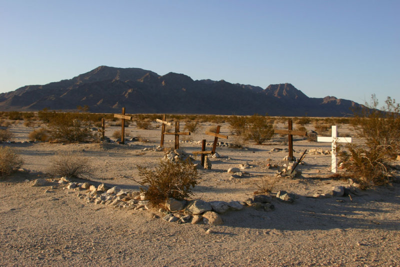 Desert cemetery