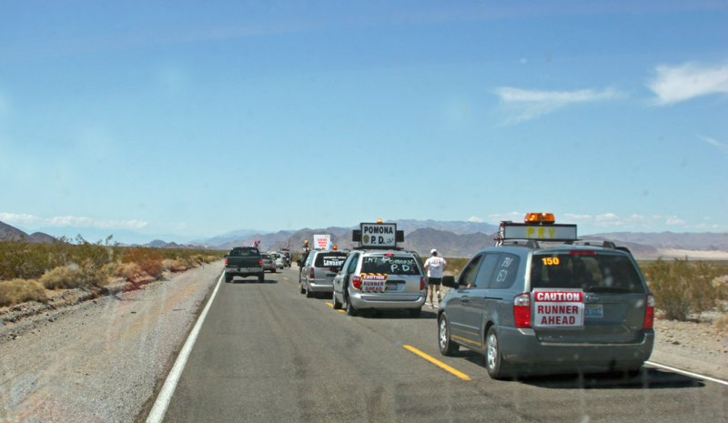 Passing runners
