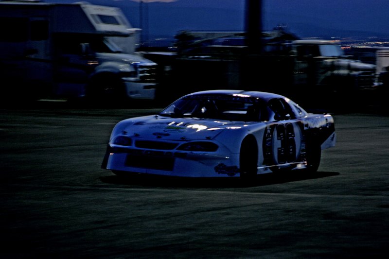 Evening in the pits