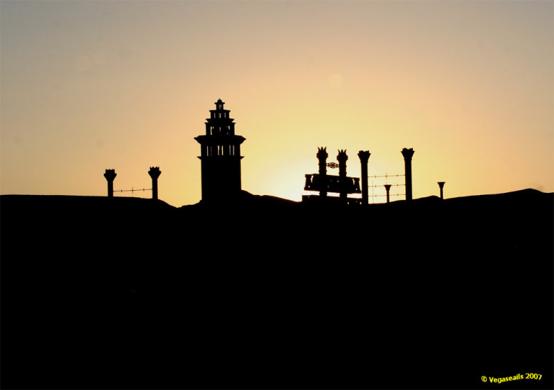 Sunset at Nevada Landing