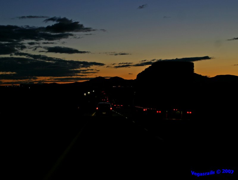 In to the sunset