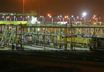  The Union Pacific Fuel barn at Colton