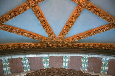 Main lobby ceiling