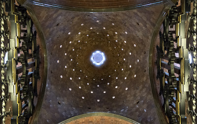 Dome, modeled after Haghia Sophia