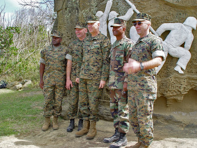 Four generals and a colonel