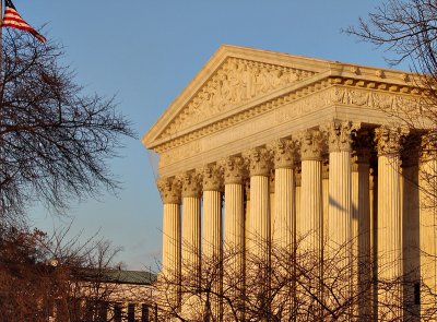 Supreme Court in sweet light