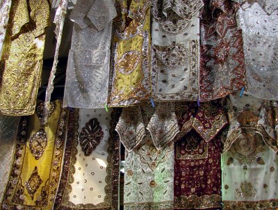 Covered Bazaar, fabric dealers street