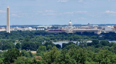 View from Arlington Cemetery