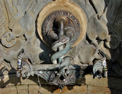 Old drinking fountain, Capitol grounds