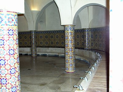 008 Casablanca - Hassan II Mosque - Women's wash place.JPG