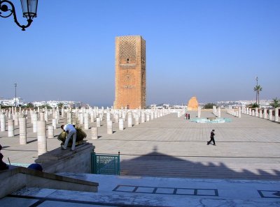 011 Rabat - View of H. Tower from Tomb.JPG