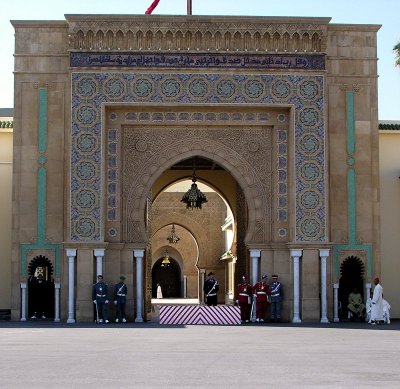 023 Rabat - Palace entrance.JPG