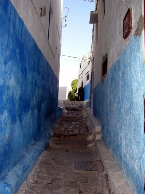 028 Rabat - Narrow street, Oudaya.JPG