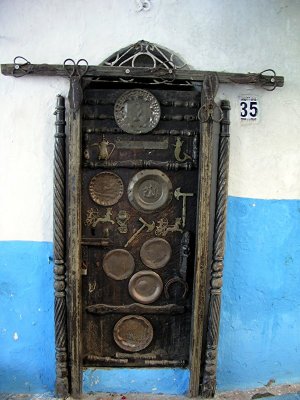 033 Rabat - Fantastic doorway, O. kasbah.JPG