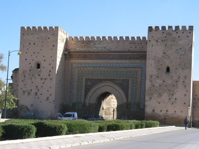 038 Meknes - Old gate.JPG