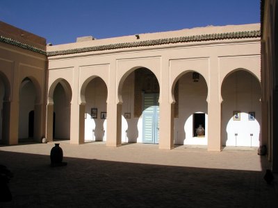 039 Sahara - Berber Museum courtyard.JPG