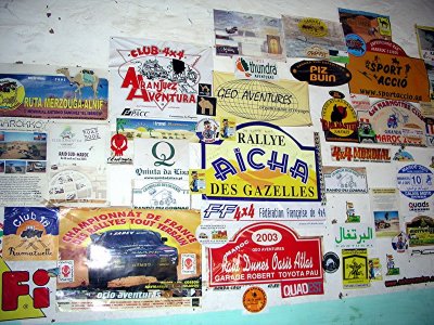 079 Sahara - Cafe wall.JPG