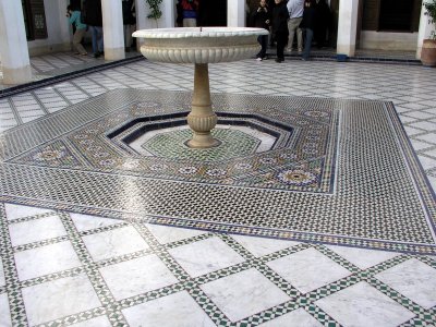 073 Marrakech - Mosaic floor.JPG