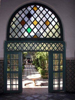 086 Marrakech - View to garden.JPG