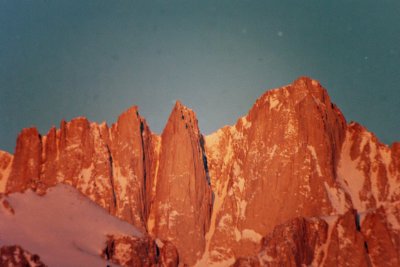First light on Whitney