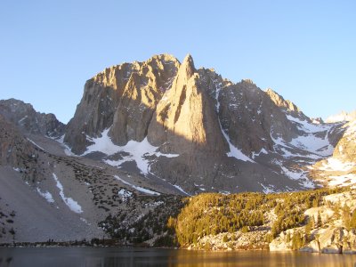 Temple Crag from Second Lake.