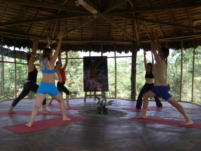 Yoga class