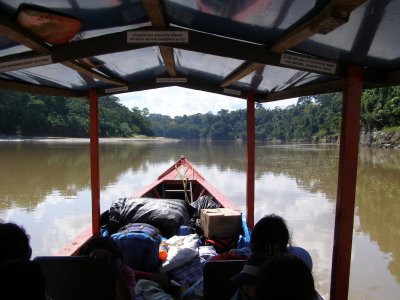 6 hour boat ride up the Rio Amigo