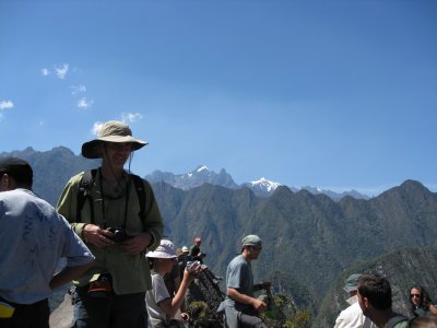 Me on top of Huayna Picchu