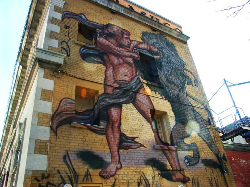 Art mural.