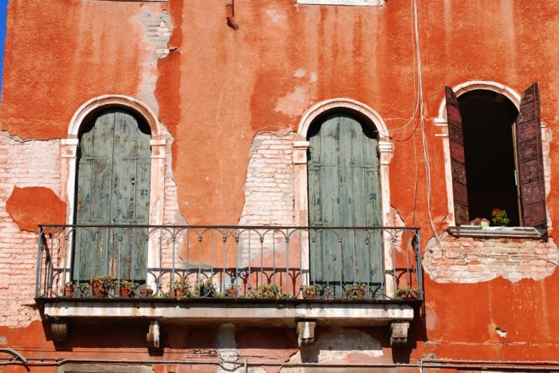 Le balcon du vieil htel