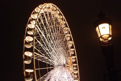 La roue et le rverbre