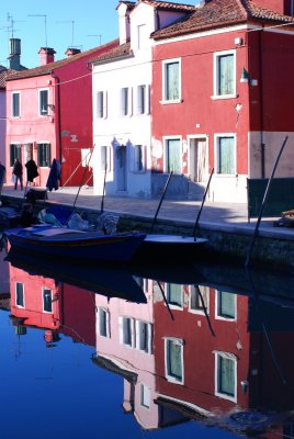 Reflet dans le canal.