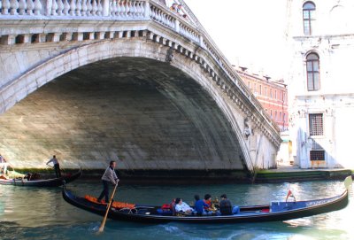 Sous le Pont du Rialto