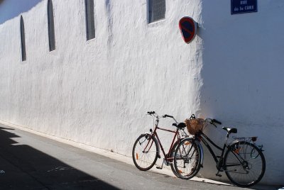 Ré island's bicycles .