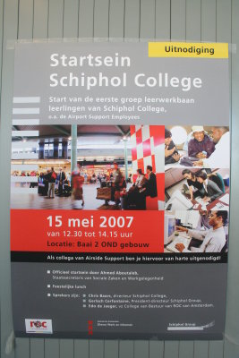 Introductie medewerkers Schiphol College (15-05-2007)