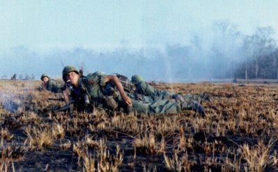 LZ 2 - 1Lt. Deegan looking for approaching aircraft