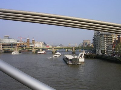 View from the Millennium Bridge