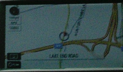 Their GPS location when they ran over the vintage car.