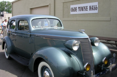 This Studebaker was bought at Prendergast Motors.  Driven on Tour by Buzz .