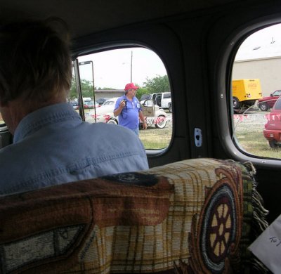 Parking at the Rag Top Musuem