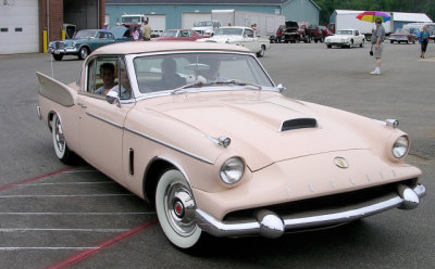 Don's Packard after four laps