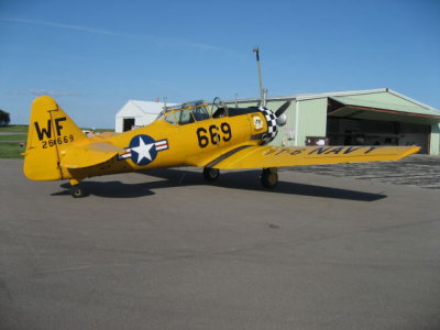 Seen at Platteville Airport: It was going to the EAA at Oshkosh